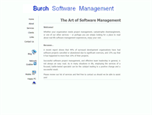 Tablet Screenshot of burch-swm.com
